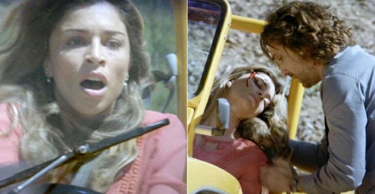 Flor do Caribe: Ester sofre acidente de carro e é resgatada por Alberto