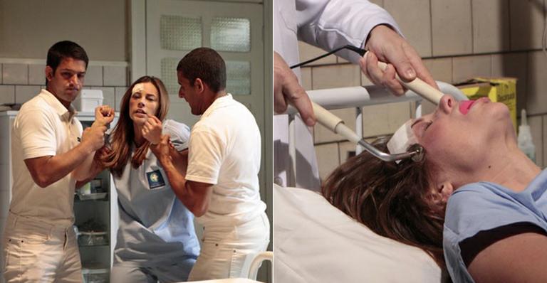 Amor à Vida: Paloma desmaia após receber choques durante sessão de tratamento