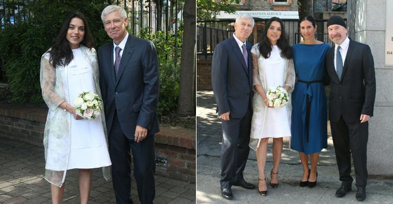 Adam Clayton, baixista do U2, se casa com modelo brasileira após quatro anos de namoro