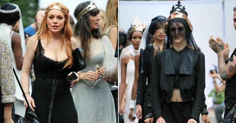 Lindsay Lohan deixar de ir a festival de cinema para marcar presença na NYFW