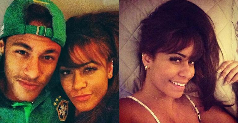 No Brasil, Rafaella Santos mata a saudade do irmão Neymar