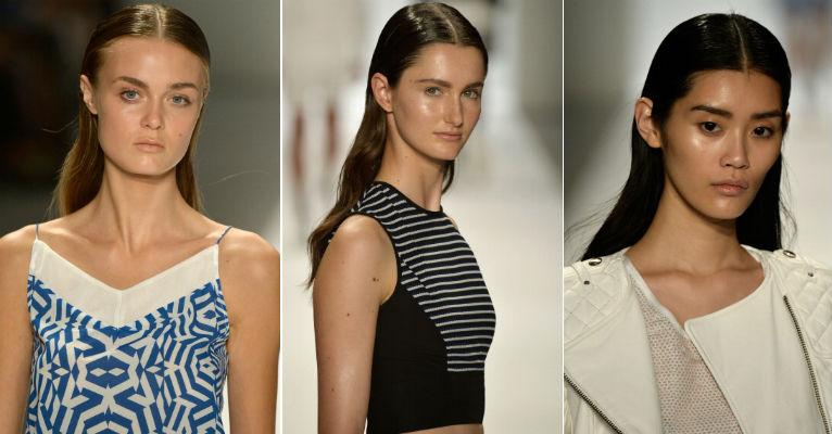 NYFW: as tendências de maquiagem e cabelo do desfile de Richard Chai