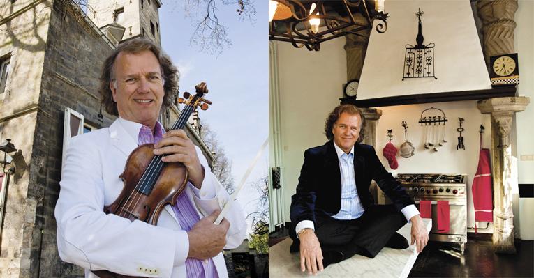 Conheça detalhes do castelo onde mora o violinista André Rieu na Holanda