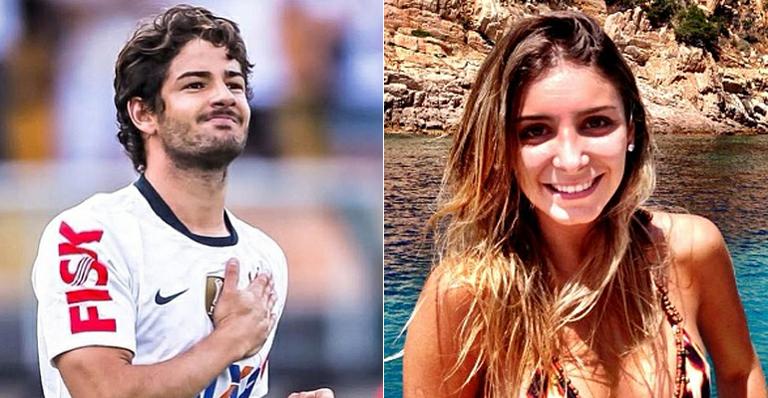 Alexandre Pato troca mensagens carinhosas na internet com nova namorada