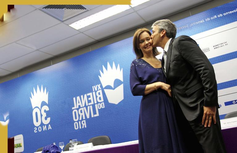 Julia Lemmertz e Alexandre Borges