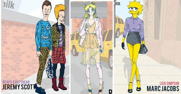 Direto dos desenhos animados para o NYFW