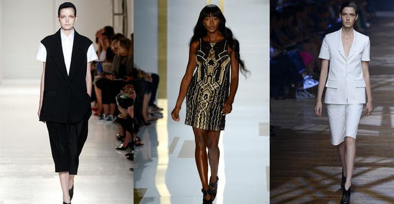 NYFW: Domingo marcado pela feminilidade elegante e flerte com o masculino