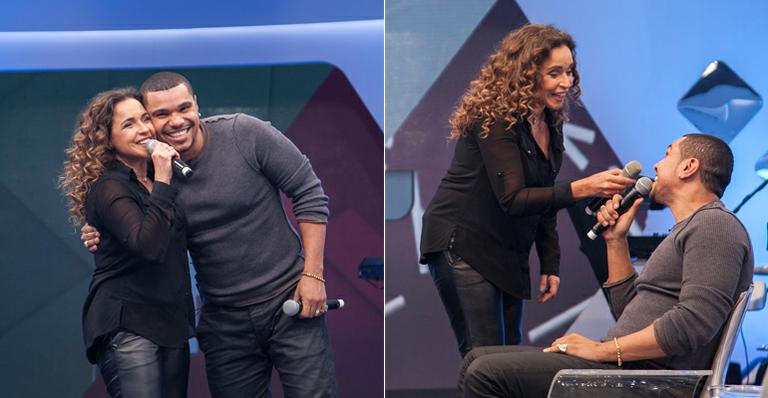 Daniela Mercury e Naldo cantam juntos pela primeira vez e discutem o futuro da música no Brasil