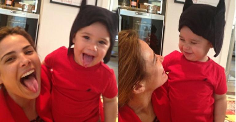 Wanessa mostra momento fofo com o filho, José Marcus