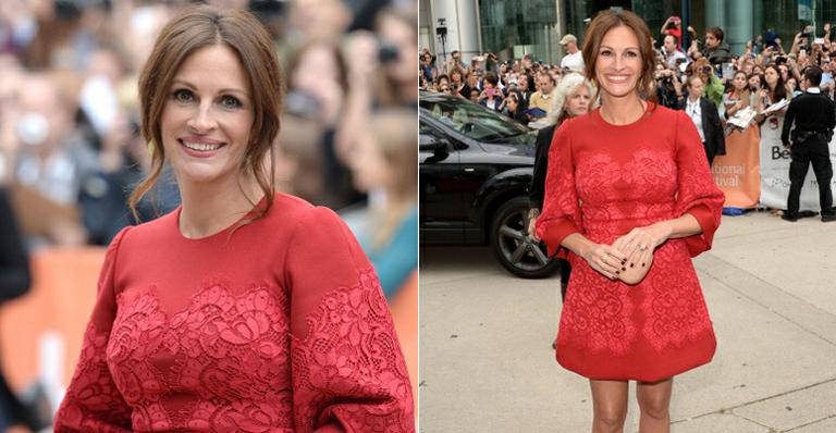 Julia Roberts estreia filme ‘August: Osage County’ no Festival de Toronto e arrasa no visual