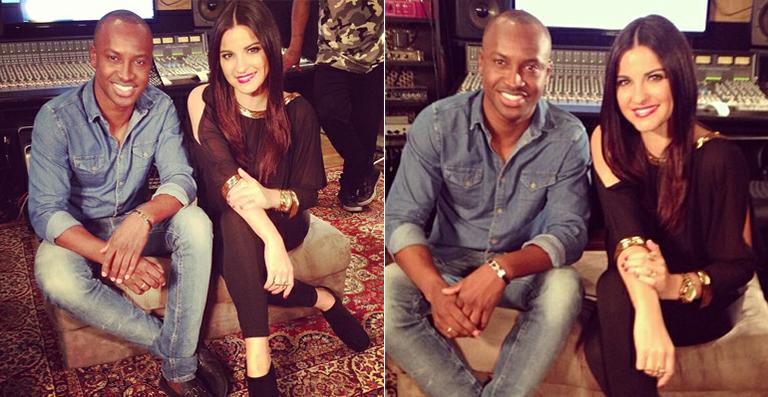 Ouça Inexplicable, o dueto de Thiaguinho e Maite Perroni