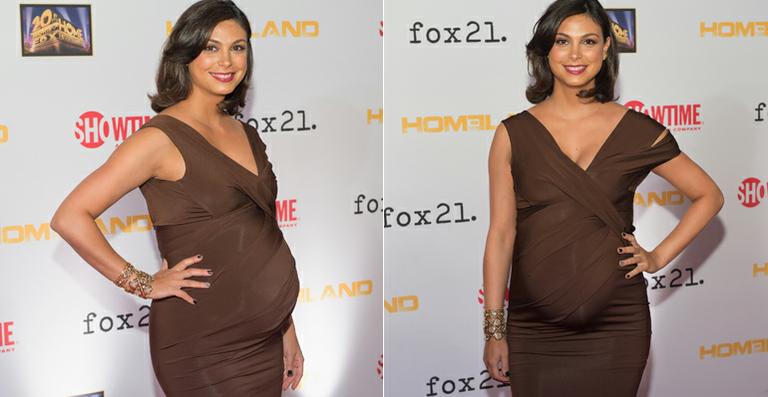 Morena Baccarin conta como fez para esconder a gravidez nas gravações de Homeland