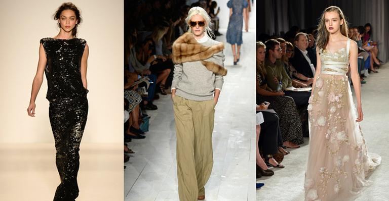 NYFW: Dia de brilho, estola de pele e conto de fada