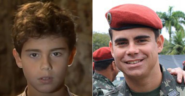 Por onde anda: Vilão mirim de Rainha da Sucata é oficial do Exército