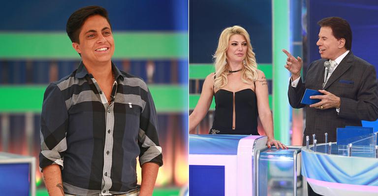 Silvio Santos brinca com Thammy: ‘Se você conversar comigo direitinho, vira mulher de verdade’