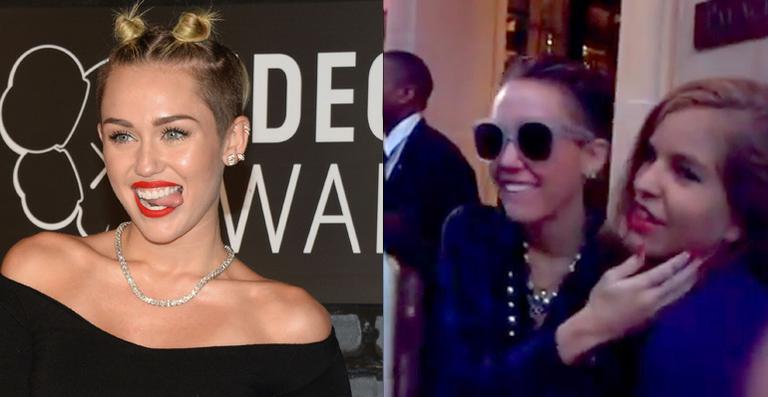 Miley Cyrus volta a ser morena. Veja o vídeo!