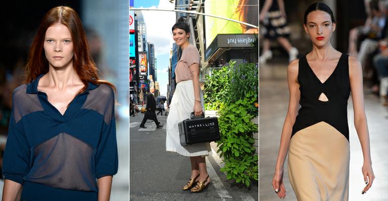 Tendência verão 2014: Top maquiadora ensina o passo a passo de três makes da NYFW