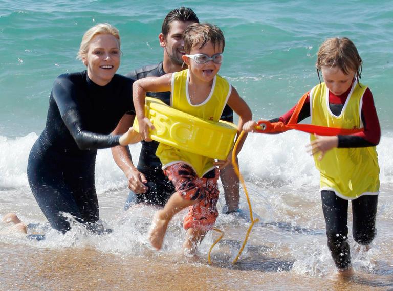 Princesa Charlene: aula