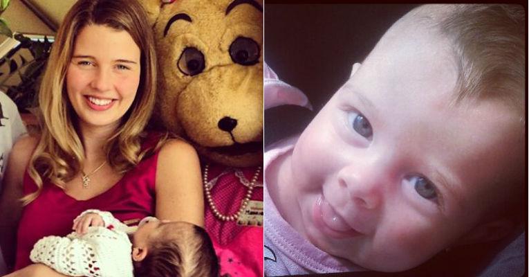 Fofura do dia! Debby Lagranha coruja a filha no Instagram