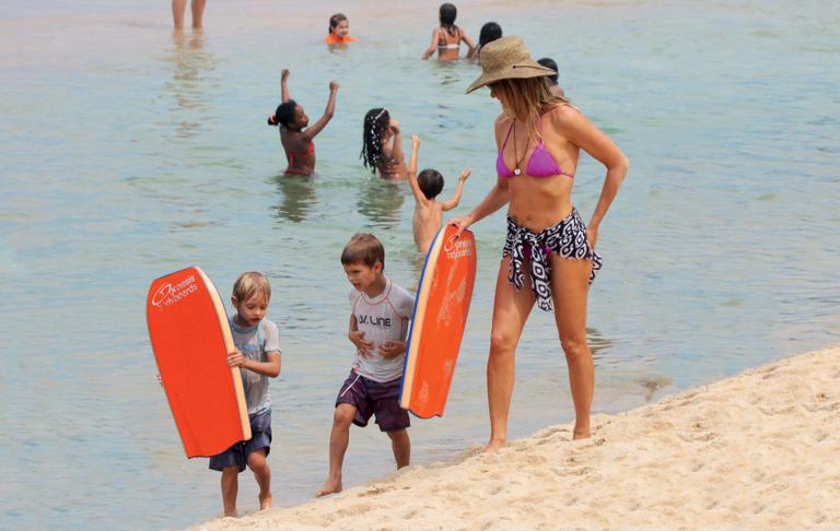Casal Fernanda Lima e Rodrigo Hilber