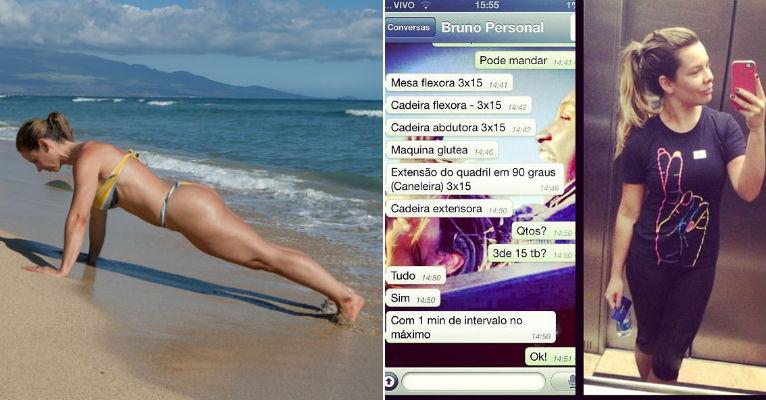 Fernanda Souza e blogueira fitness dão dicas para não engordar durante uma viagem