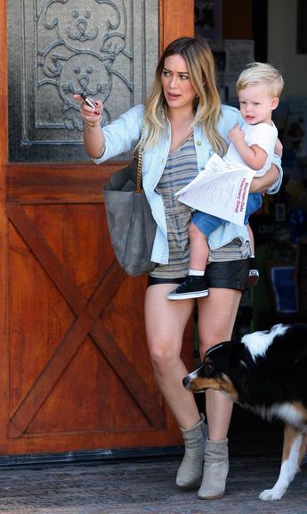 A dedicada Hilary Duff