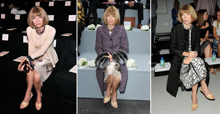 Conheça a sandália que não sai do pé de Anna Wintour