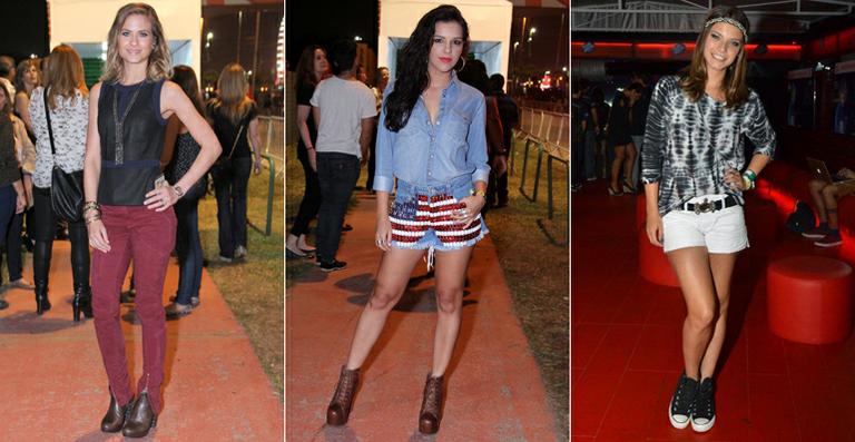 Looks dos famosos no Rock in Rio 2013