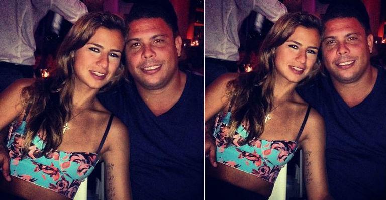 Ronaldo recebe declaração de amor da namorada no dia de seu aniversário