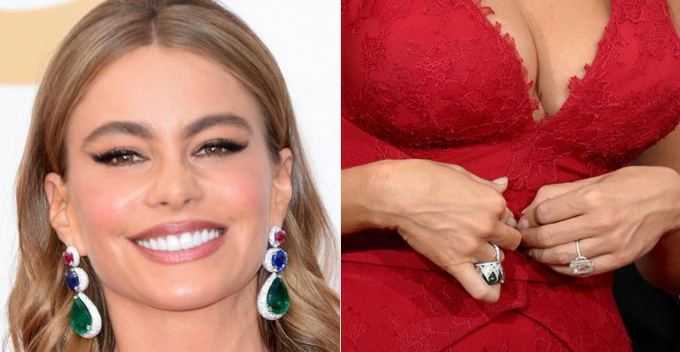 Sofia Vergara usa US$ 7 milhões em joias no Emmy