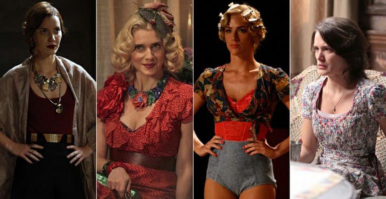 Tendências dos looks das personagens de Joia Rara
