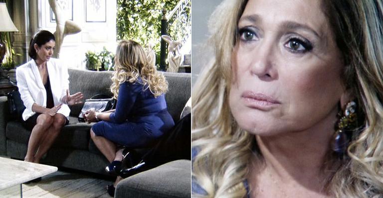 Amor à Vida: Pilar avisa a Silvia que não fará acordo com César