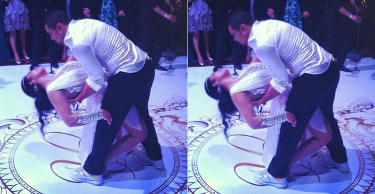 Casamento de Naldo foi filmado por 2 drones e teve dança sexy dos noivos; veja fotos e vídeo