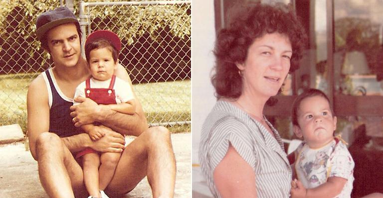 Mateus Solano, o vilão Félix de ‘Amor à Vida’, mostra fotos da infância com a família