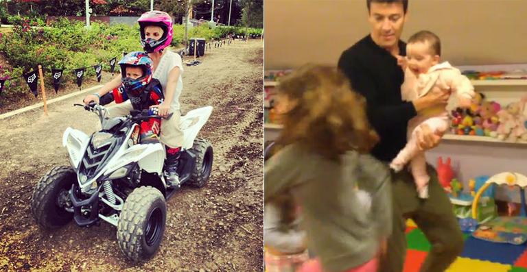 Britney Spears e Rodrigo Faro: dia de diversão com os filhos