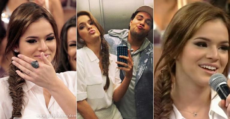Aprenda o passo a passo da trança espinha de peixe lateral de Bruna Marquezine