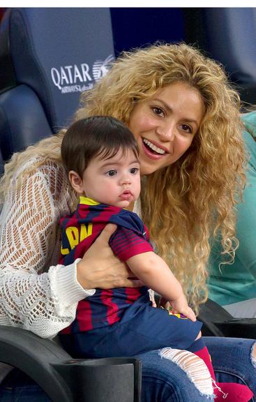 Shakira e seu Milan