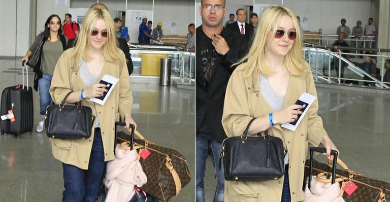 Dakota Fanning chega ao Brasil para Festival do Rio