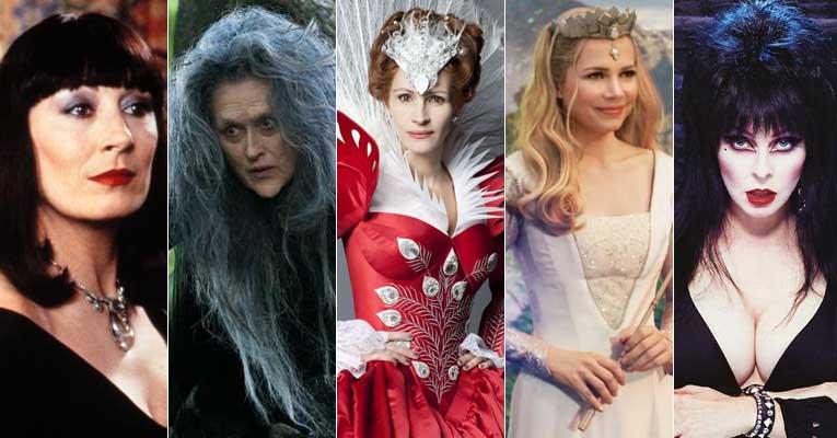 Relembre 30 famosas que viveram bruxas no cinema