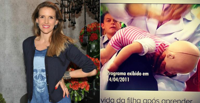 Mariana Ferrão passa por susto com o filho recém-nascido