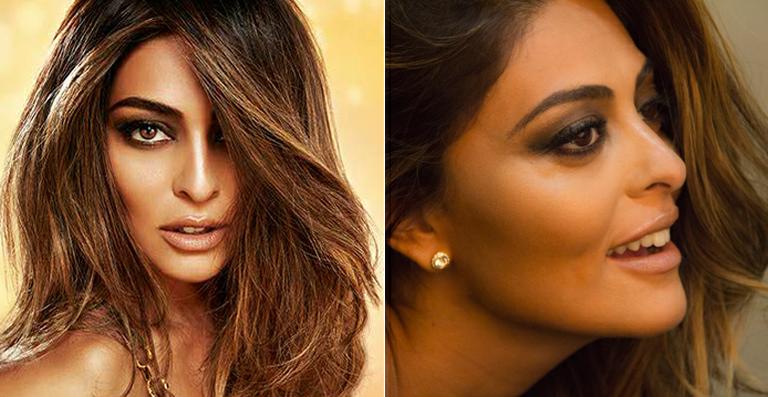 Juliana Paes aparece sensual em ensaio fotográfico de sua nova fragrância