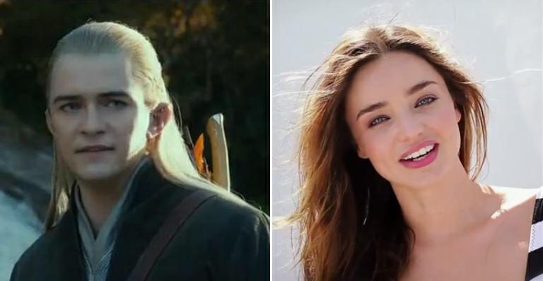 Orlando Bloom aparece novamente como elfo. Veja o que Miranda Kerr diz sobre o trabalho do marido