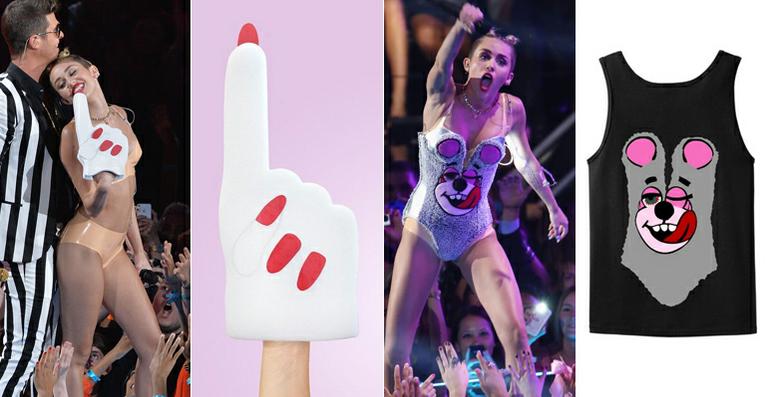 Look de Miley Cyrus no VMA vira fantasia de Halloween