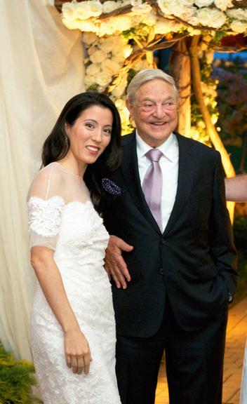 George Soros e Tamiko Bolton
