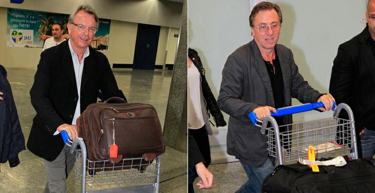 Sam Neill e Tim Roth desembarcam no Rio de Janeiro