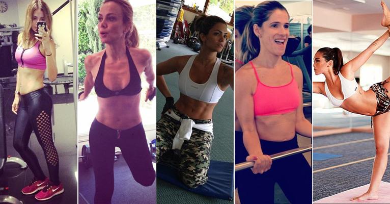 Boa forma: confira 20 famosas que são viciadas em academia