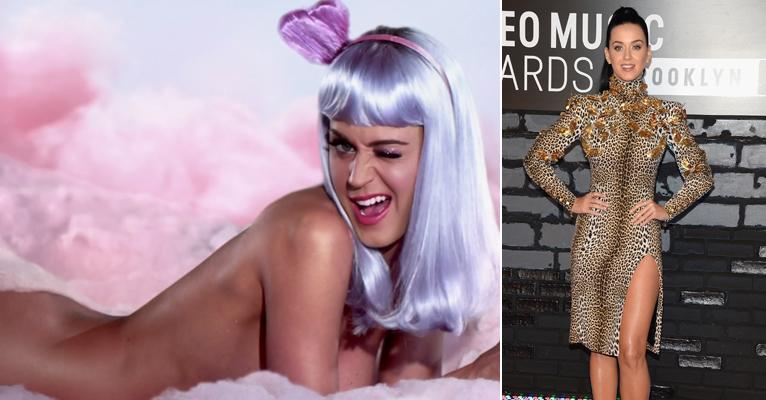 Aos 28 anos, Katy Perry não quer mais ficar seminua em seus clipes por se achar velha