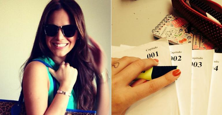 Bruna Marquezine começa a estudar para a novela Em Família