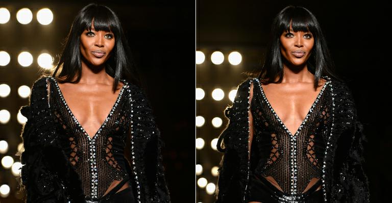 Naomi Campbell revela loucura que fez para emagrecer para desfile