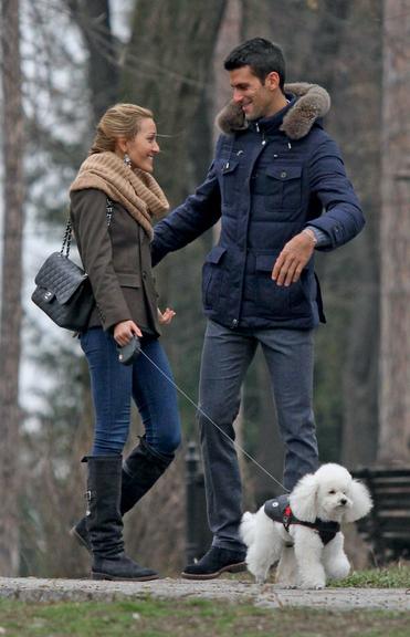 Djokovic e Jelena Ristic: noivos